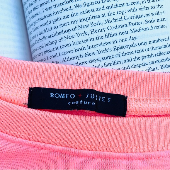 Romeo & Juliet Couture Studded Crop Top Sweater S - Picture 4 of 6